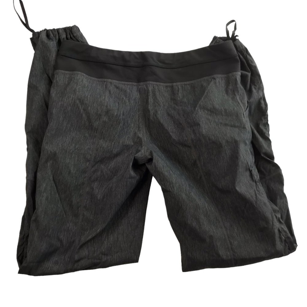 LUCY Athletic Dance Pants. Dark Gray. Size women's M. Drawstring at Cuff - Picture 5 of 10